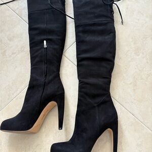Sam Edelman Black Knee-High Boots